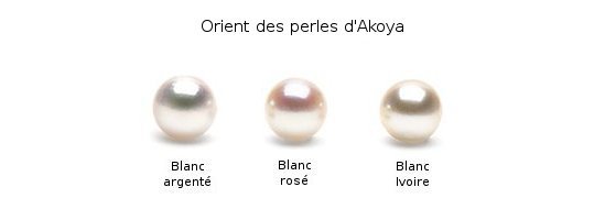 Orient de perles d'Akoya