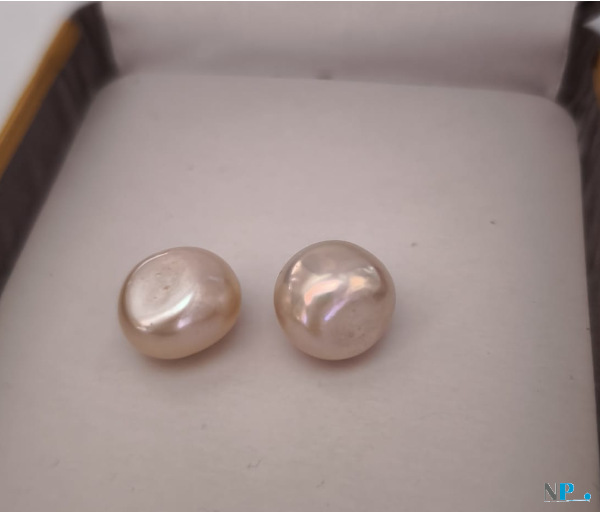 perle Edison con visibile il lato piatto