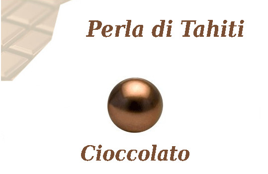 Perle de culture de Tahiti couleur Chocolat