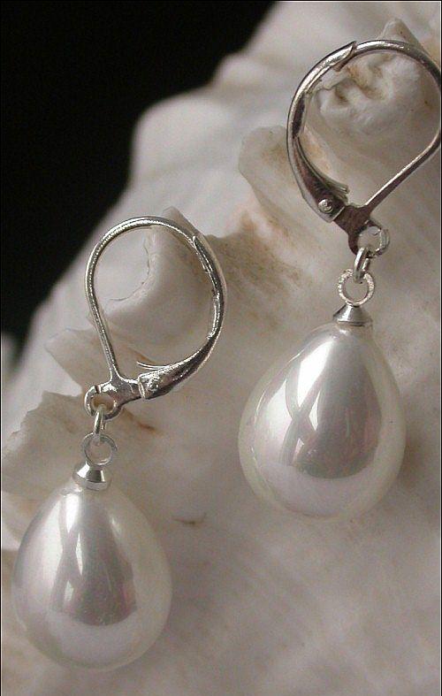 Perles gouttes Shell