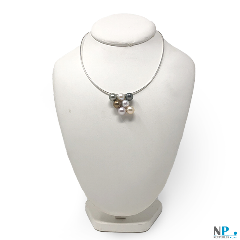 Pendentif En Or 18 Carats Avec Une Perle Naturelle D'eau Douce - Occasion élégante