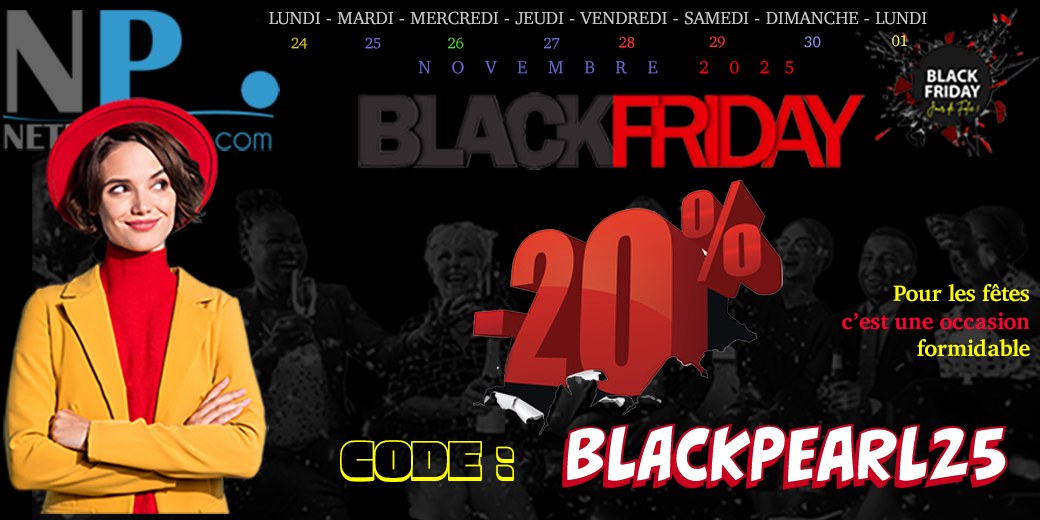 BLACK FRIDAY 2 PROMOS - 20% et -30%