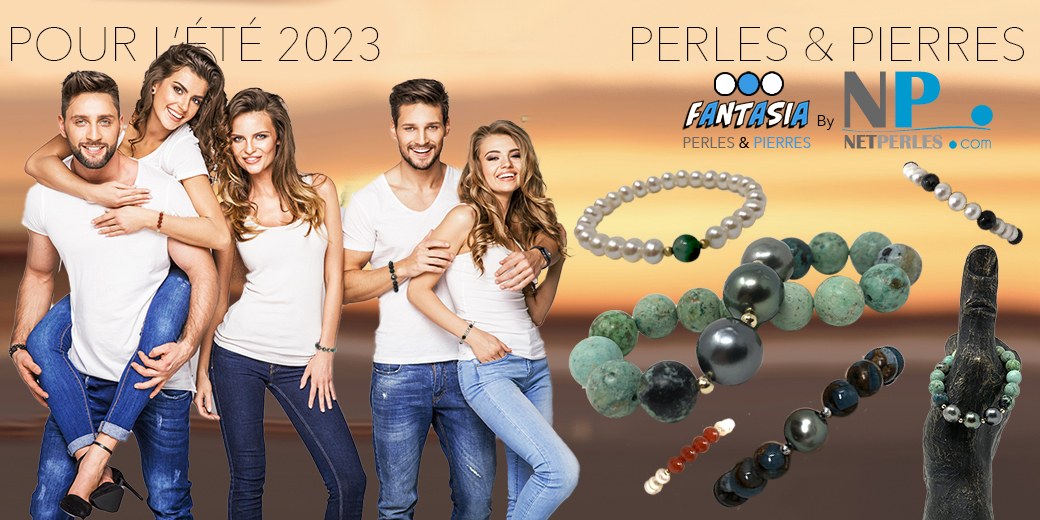 Nouvelle collection de bijoux de Perles de culture et de Pierres semi-précieuses naturelles