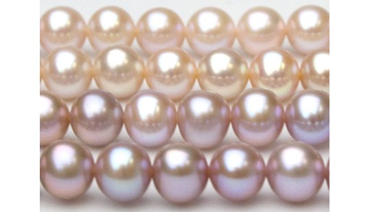 Tonalità di perle color lavanda