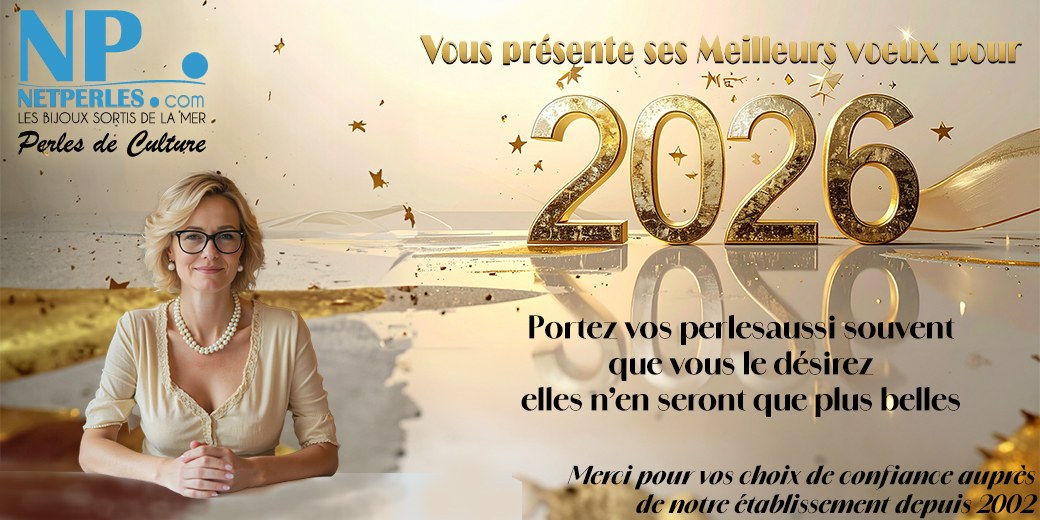 NETPERLES VOEUX A LA CLIENTELE POUR 2026