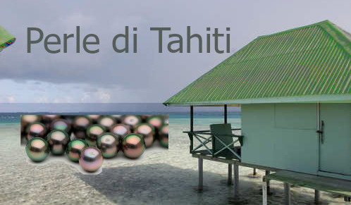 Perle di Tahiti della Polinesia
