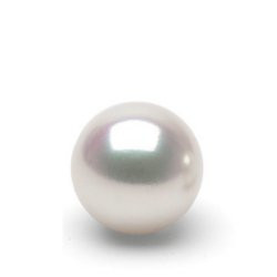 Perle de culture d'Akoya blanche qualité HANADAMA de 8,5 à 9 mm 
