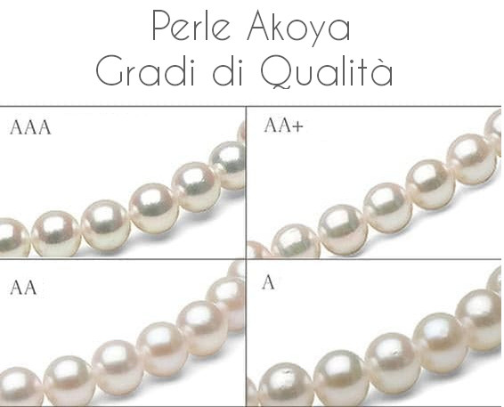 Qualità delle perle Akoya