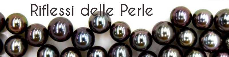 Riflessi delle perle di coltura
