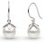Boucles d'Oreilles Or 18k avec perles de culture d'eau douce 8-9 mm AAA