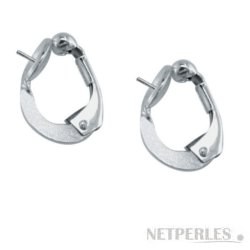 Clips en Argent 925 pour boucles d'oreilles de perles