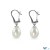 Boucles d'oreilles Or 18k avec perles d'Eau Douce Goutte