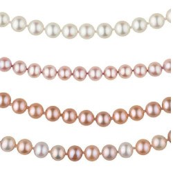 Rang 40 cm non monté de perles de culture d'eau douce 9 à 9,5 mm DOUCEHADAMA