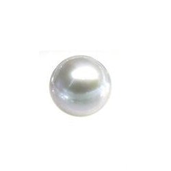 Perle de culture d'Australie gris clair argenté de 9-10 mm AAA