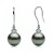 Boucles d'Oreilles Or 18k Diamants et Perles de Tahiti AAA