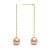 Boucles d'Oreilles en Or 18k avec perles d'eau douce DOUCEHADAMA