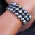 Bracelet Triple rang de perles de Tahiti de 8-9 mm qualité AA