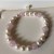 Bracelet perles d'Eau Douce blanches AAA et pierres semi-précieuses au choix