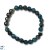 Bracelet de perles de Tahiti - Pierres semi-precieuses - Shattuckite