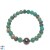 Bracelet de perle de Tahiti baroque et Pierres de Jaspe Sédiments de la Mer verte