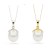 Pendentif Or 14k Perle d'Eau Douce Goutte de 10 à 11 mm AAA