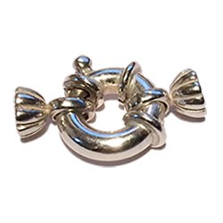 Fermoir Bouée Argent 925 Ø:16 mm pour collier ou bracelet de perles