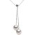 Collier de perles Australie et Philippines AAA et chaîne en Argent 925