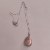 Pendentif et chaine 45 cm en Argent 925 Perle d'Eau Douce 15x20 mm métallique multireflet