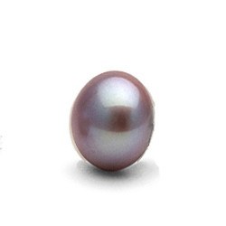 Perle de culture d'Eau Douce lavande 10 à 11 mm AA+