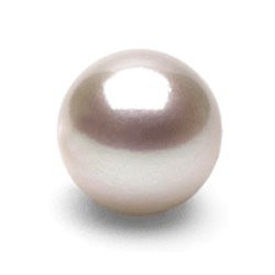 Perle de culture d'eau douce de qualité Doucehadama, blanche, de 10-11 mm 
