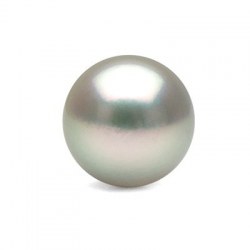 Perle de culture d'Akoya bleue argentée 8 à 8,5 mm AAA