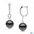 Boucles d'Oreilles Argent Perles Eau Douce AAA