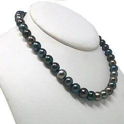 Collier de perles de Tahiti de 8 à 11 mm AA/AA+
