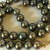 Collier de perles de Tahiti de 10 à 11 mm qualité AA/AA+ de 44 cm Or 18 carats