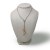 Collier pendentif en Argent 925 avec 5 perles d'Eau Douce DOUCEHADAMA